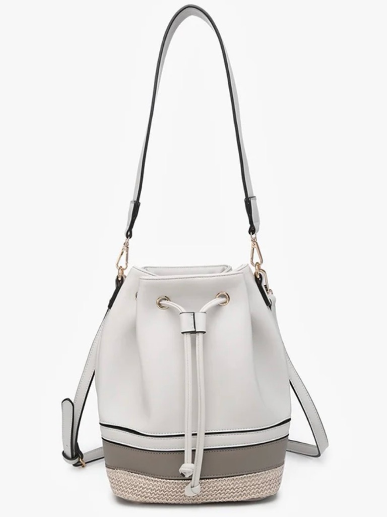 Darcy Tri Color Bucket Bag